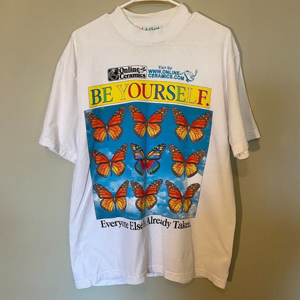 Online Ceramics Be Yourself shirt